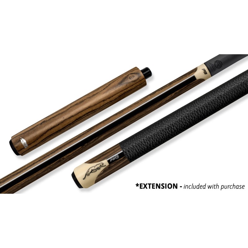 Predator P3 REVO Bocote Pool Cue Uni-Loc – Luxe Leather Wrap