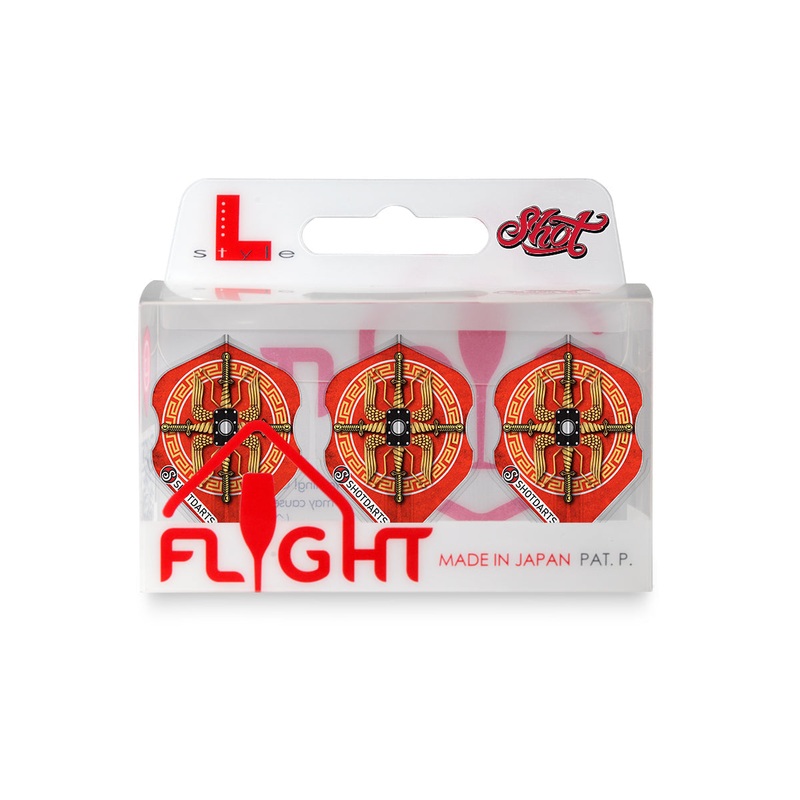 Shot Darts L-Style EZ L1 Roman Centurion Dart Flight Set
