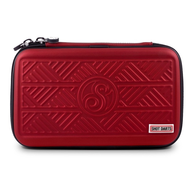 SHOT TACTICAL DARTS CASE-TWO SET DART WALLET-RED