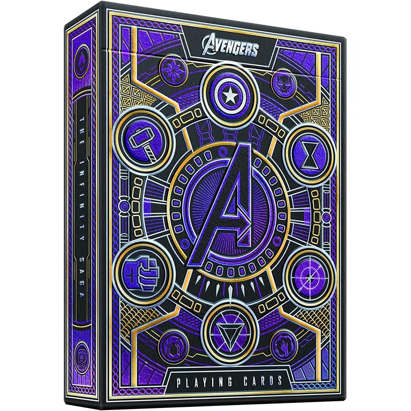 THEORY 11 Avengers Playing Cards -Purple