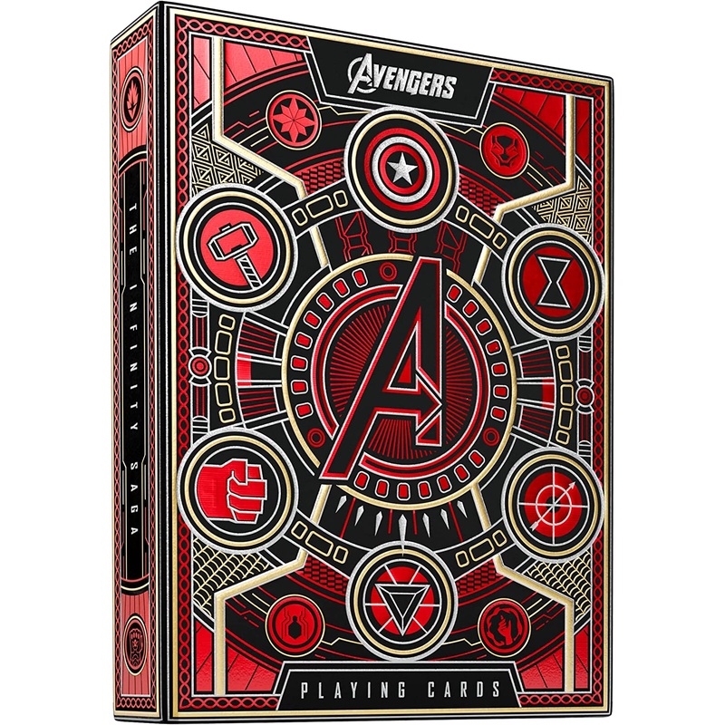 THEORY 11 Avengers Playing Cards -Red