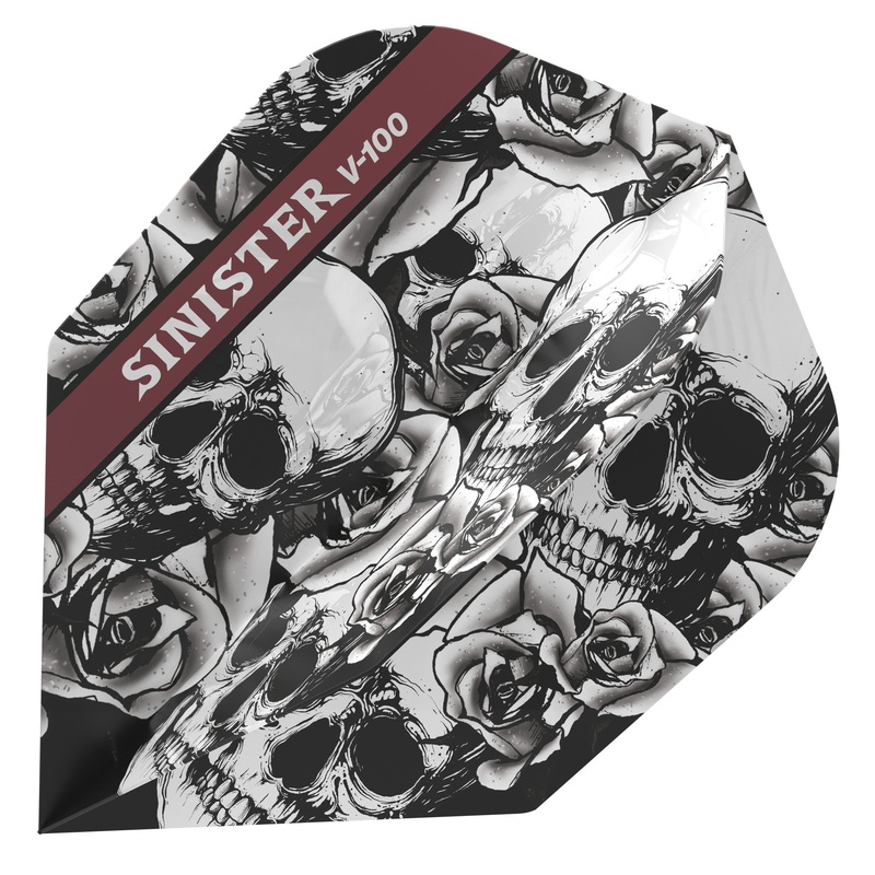 V-100 Viper Sinister Dart Flights V-100 Series Black Standard