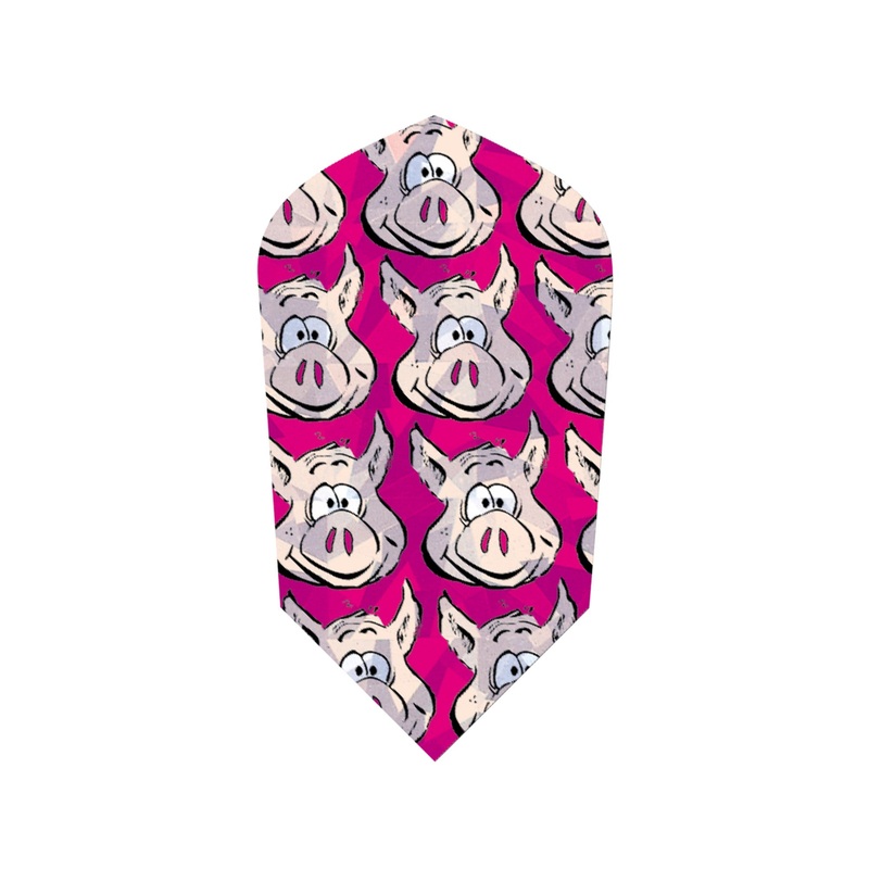 V-Lux Glitter Flights Pigs Slim