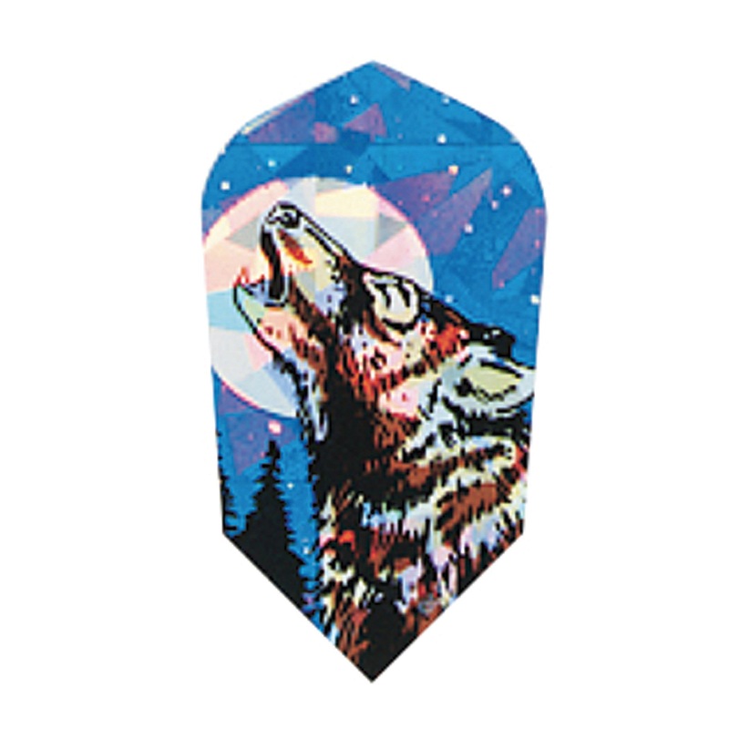 V-Lux Glitter Flights Wolf Slim