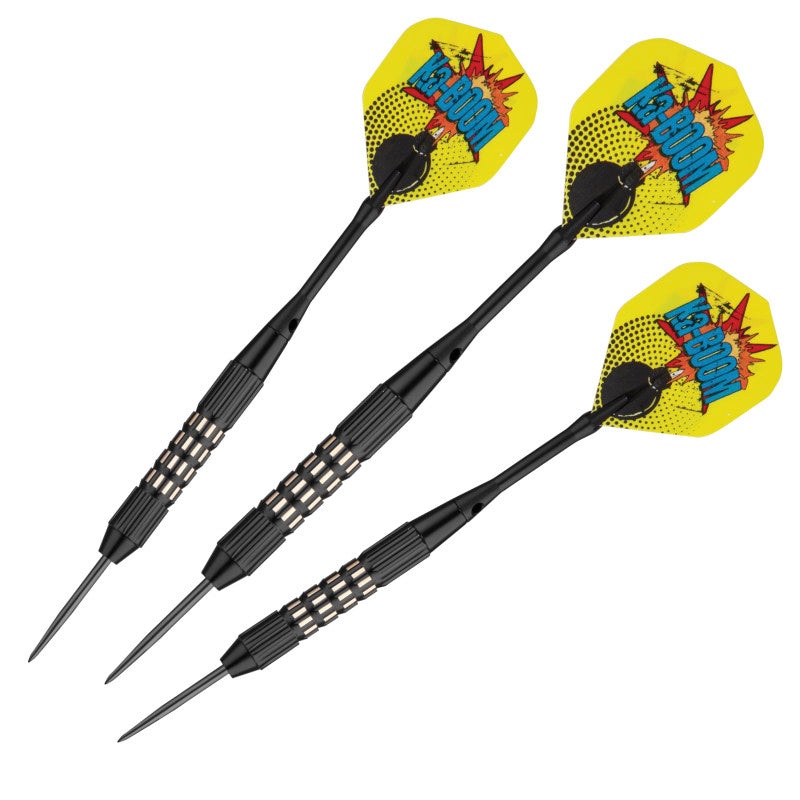 Viper Comix Darts Steel Tip Darts Black 22 Grams