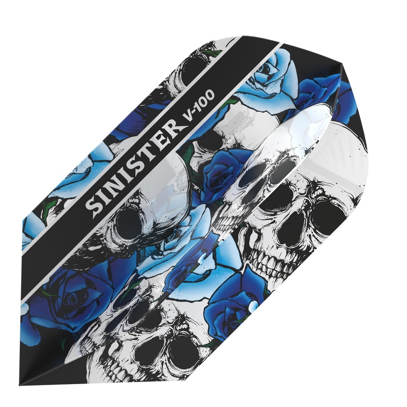 Viper Sinister Dart Flights V-100 Series Blue Slim