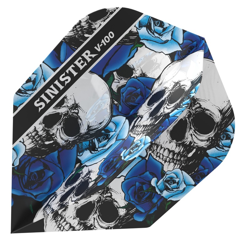 Viper Sinister Dart Flights V-100 Series Blue Standard