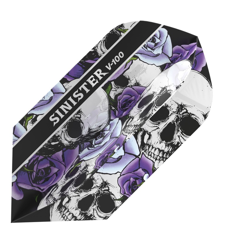 Viper Sinister Dart Flights V-100 Series Purple Slim
