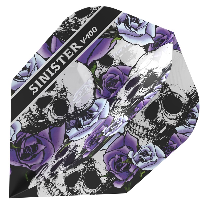 Viper Sinister Dart Flights V-100 Series Purple Standard