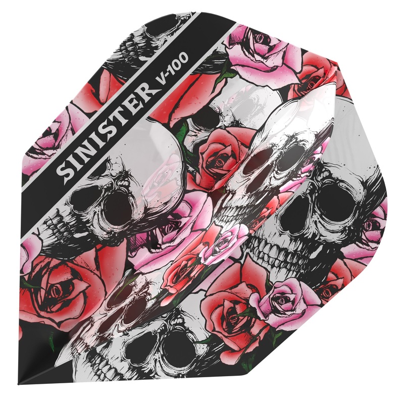 Viper Sinister Dart Flights V-100 Series Red/Pink Standard