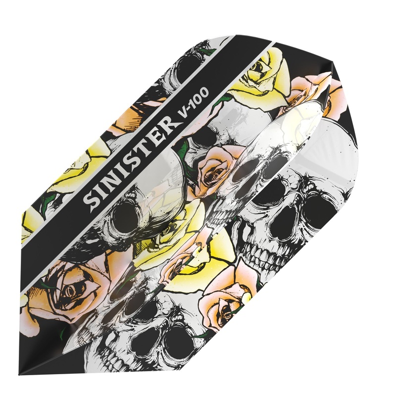 Viper Sinister Dart Flights V-100 Series Yellow Slim