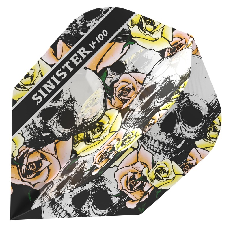 Viper Sinister Dart Flights V-100 Series Yellow Standard