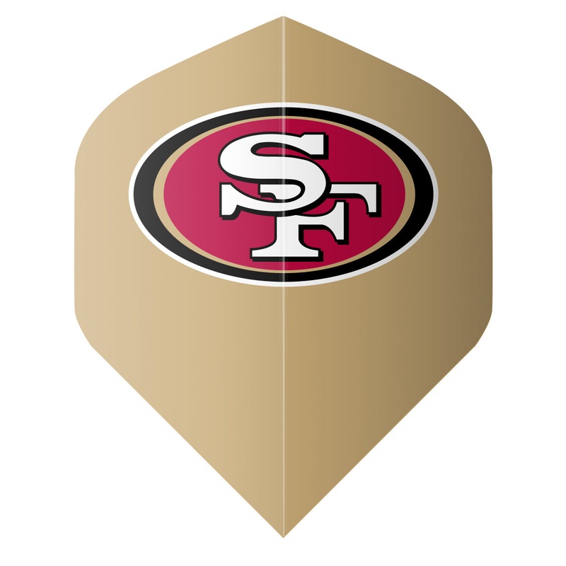 NFL 49ers Flight Set Tan