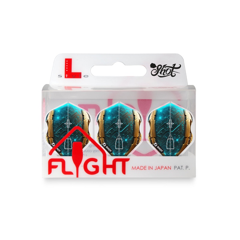 SHOT L-STYLE EZ L1 AI REPLICANT DART FLIGHT SET