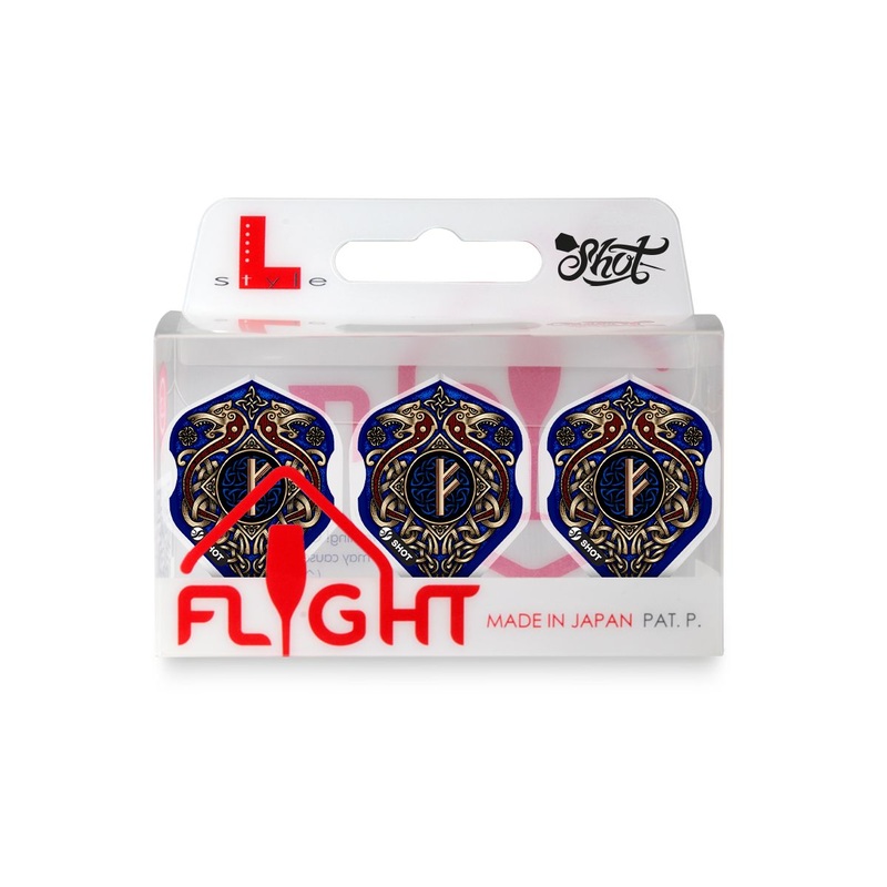 Shot L-Style EZ L1 Viking Rannsaka Dart Flight Set