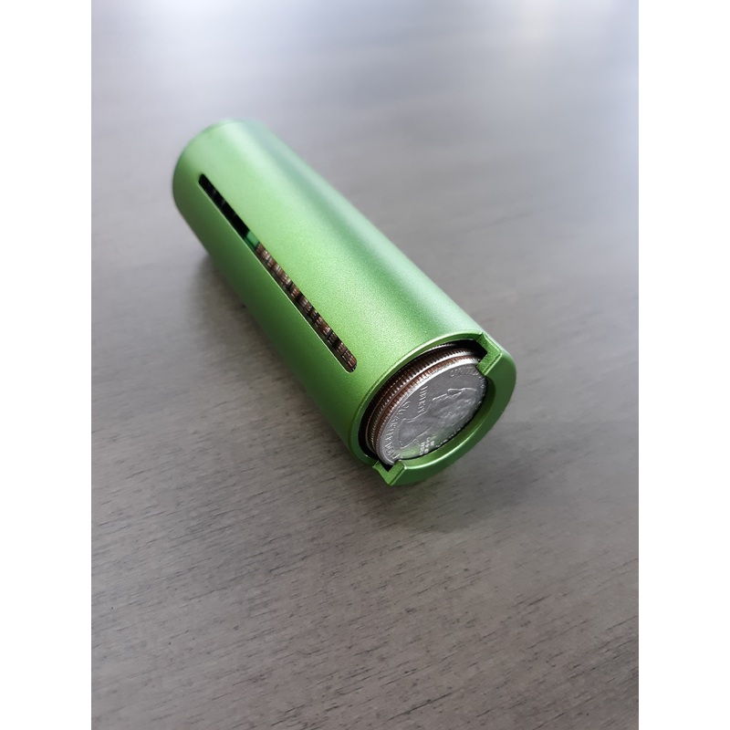 Spire Coin Holder Metal Windowed