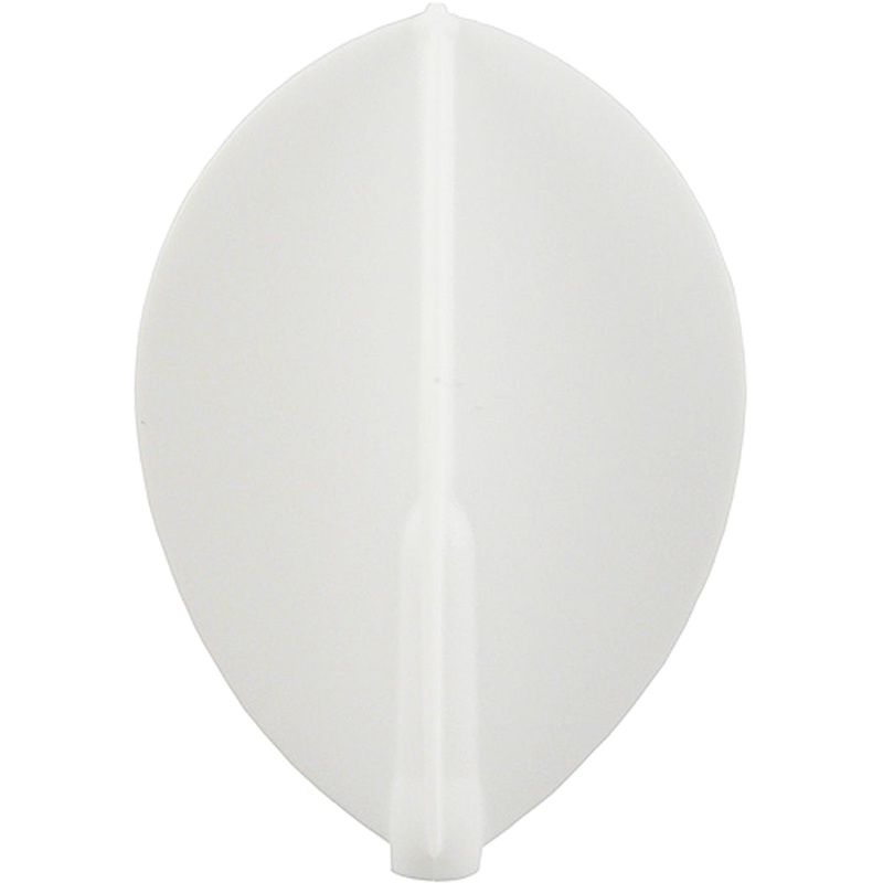 Fit Flight Dart Flights – Teardrop White