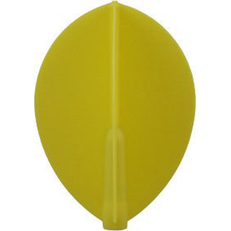 Fit Flight Dart Flights – Teardrop Yellow