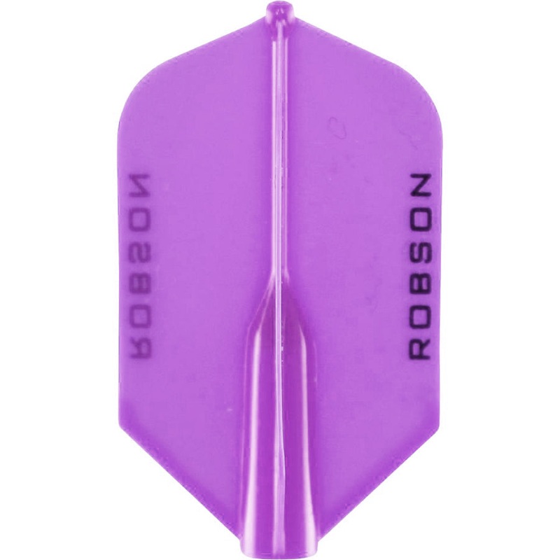 Robson Plus Dart Flights – Slim Purple