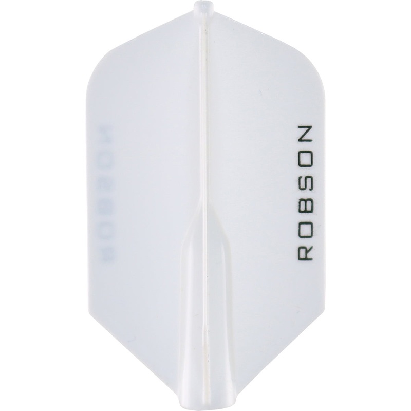 Robson Plus Dart Flights – Slim White