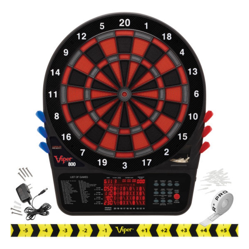 Viper 800 Electronic Dartboard, 15.5″ Regulation Target