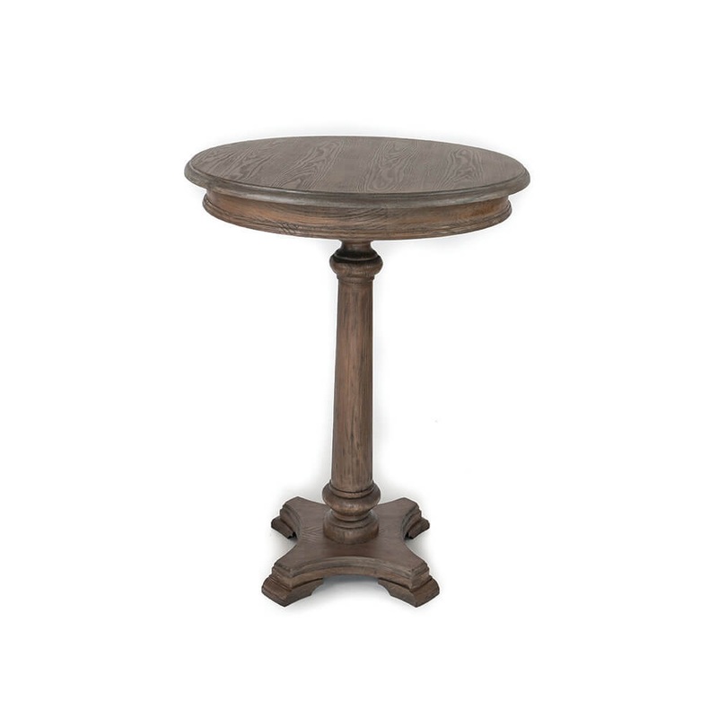Weathered Oak Pub Table