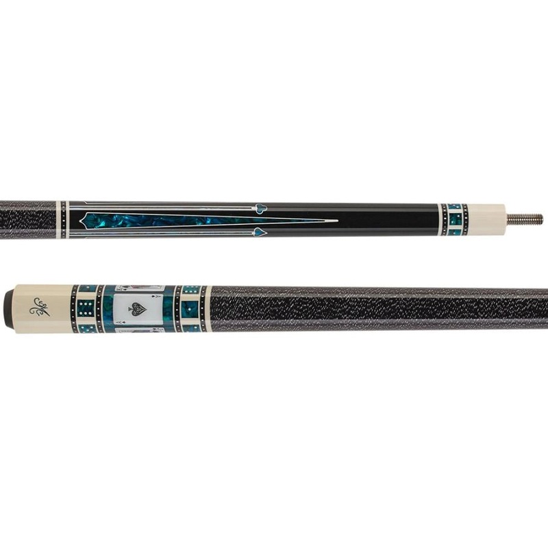 Meucci BMC Casino 3 Cue – Black/Spades