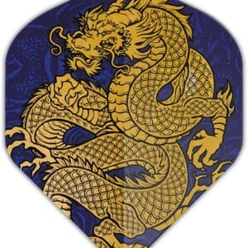 Specialty Flights – Golden Dragon w/ Purple Flights