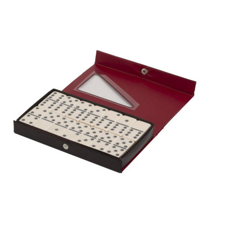 Double 6 Standard Dominos Ivory