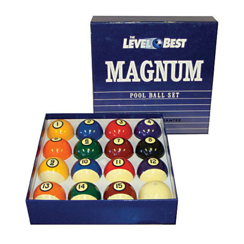 New Level Best Magnum Pool Ball Set