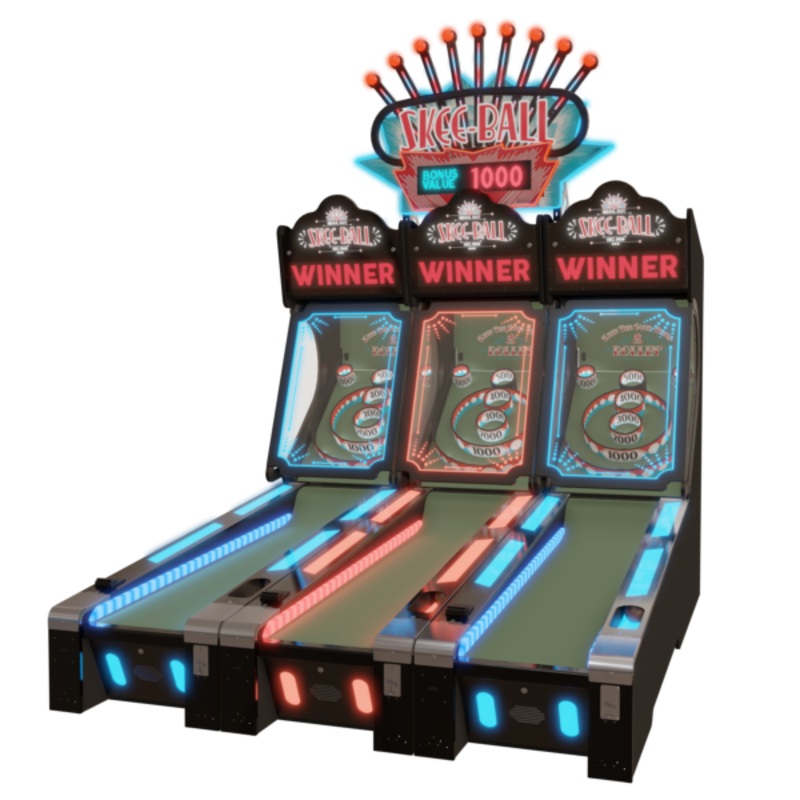 Skee Ball Glow Alley