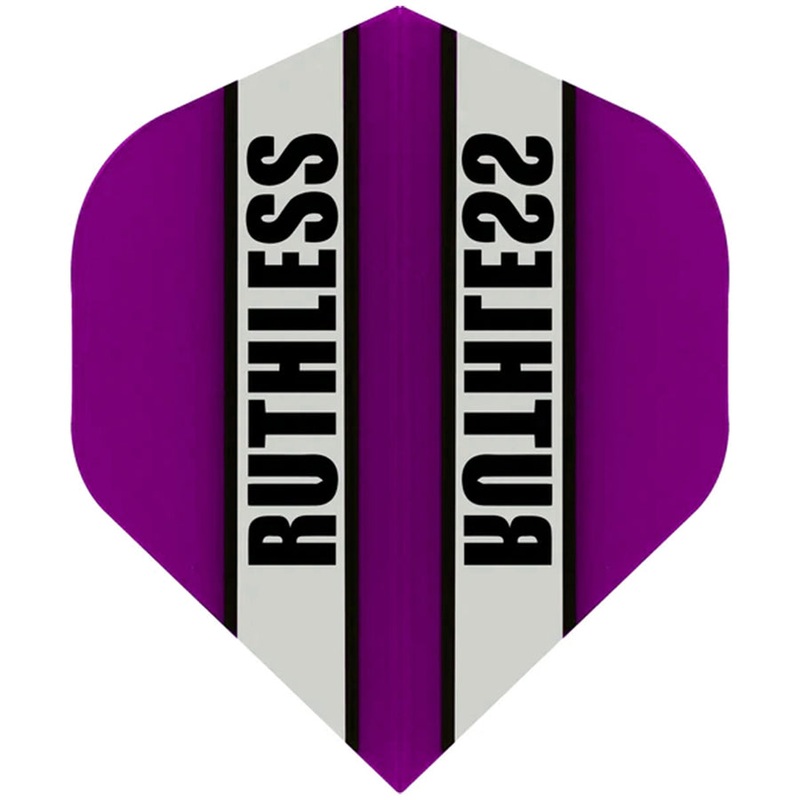Flights – Ruthless 100 Micron Standard Purple And Clear