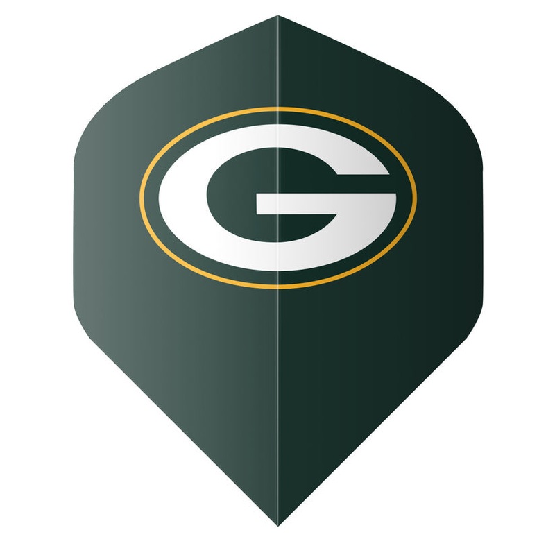 NFL Official Green Bay Packers Dart Flights – Standard
