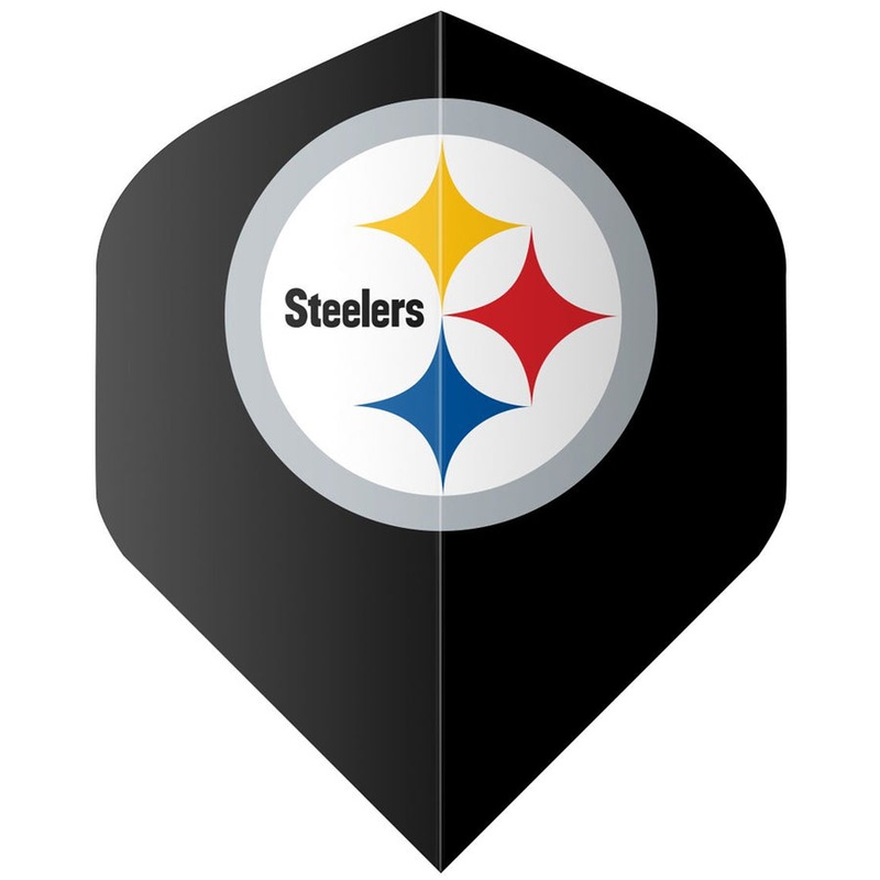 NFL Official Pittsburgh Steelers Darts Flights – Standard