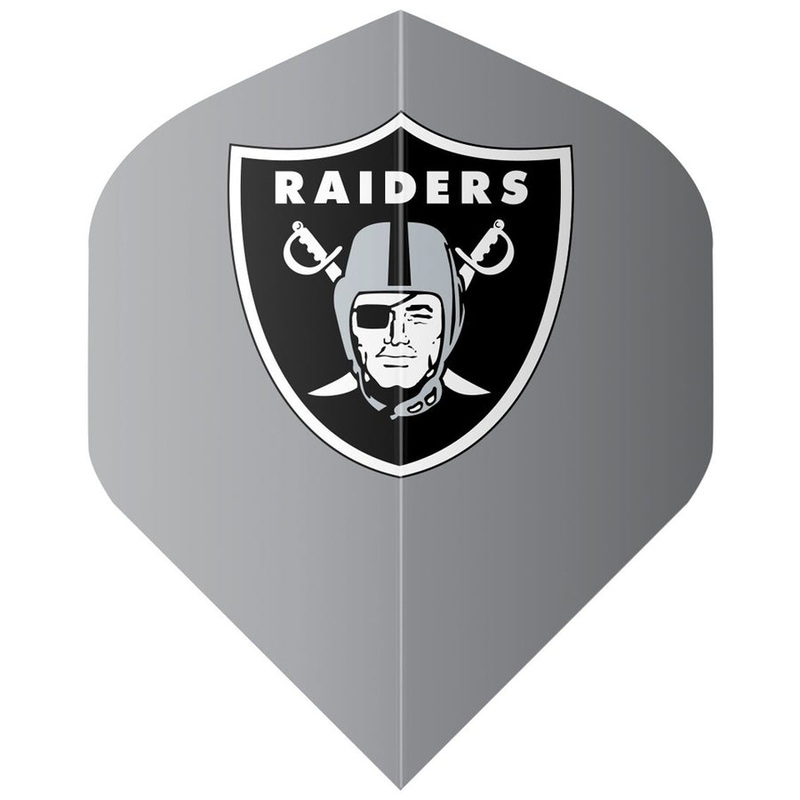 NFL Raiders Flight Set Grey