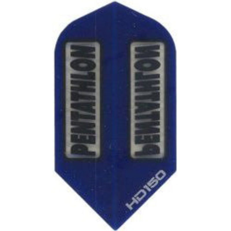 Pentathlon Hd150 Dart Flights – 150 Micron Slim Blue
