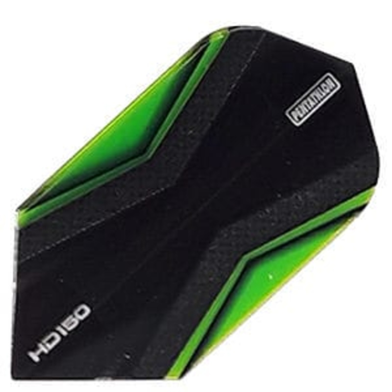Pentathlon HD150 Micron Slim Flights – Black and Green