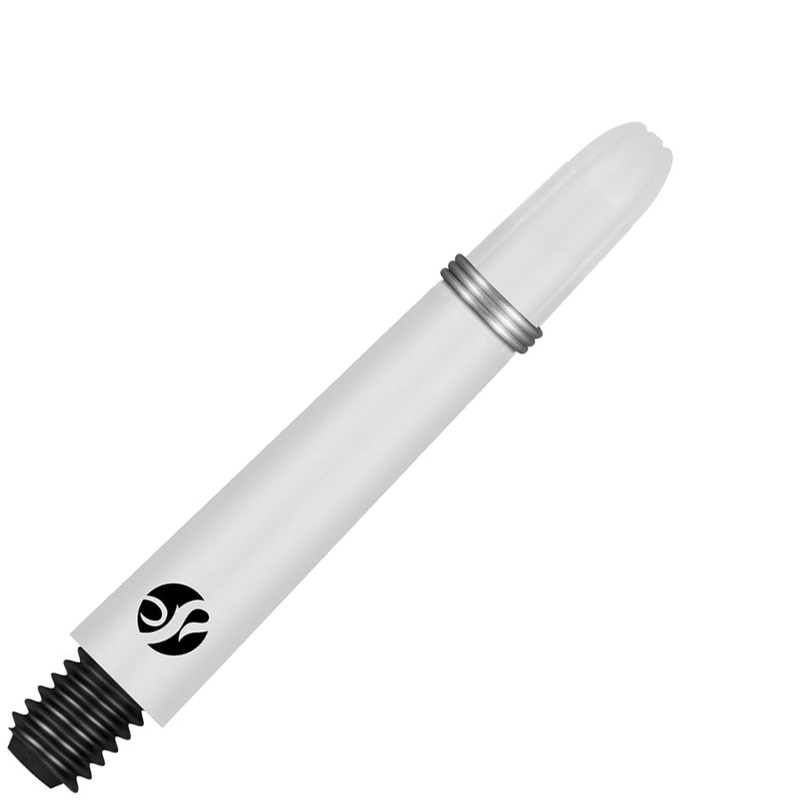 Shot Koi Carbon Color Dart Shafts – White