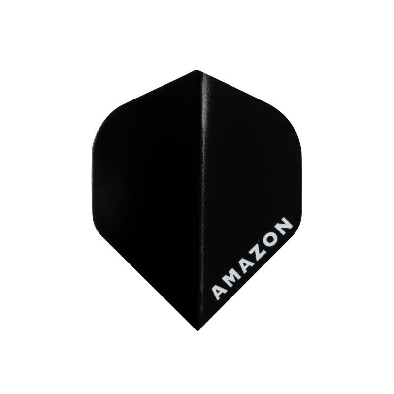 Amazon Standard Translucent Black Flights