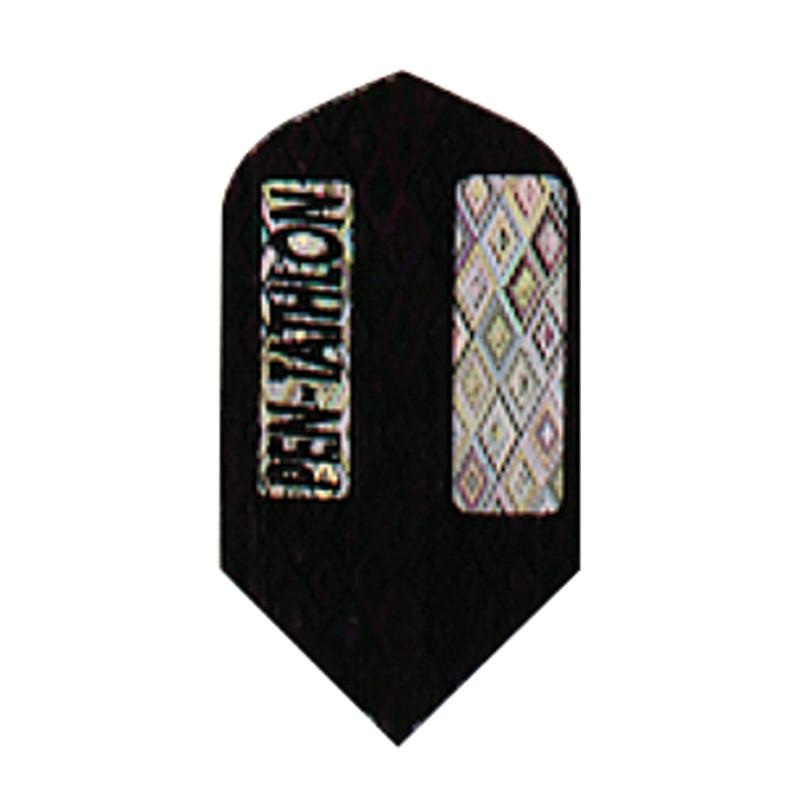 Pentathlon Slim Black w/Foil Flights