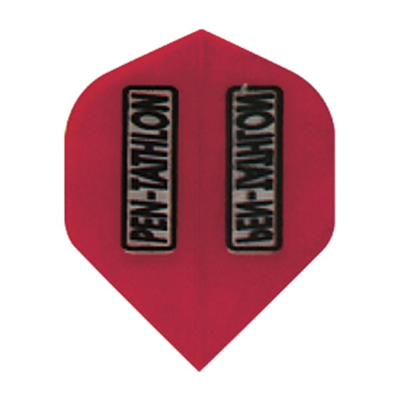 Pentathlon Standard Translucent Red Flights