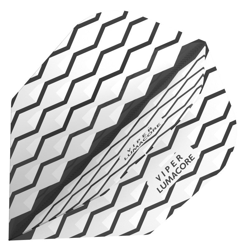 V-100 Flights Lumacore Standard Gray/Black Dart Flights