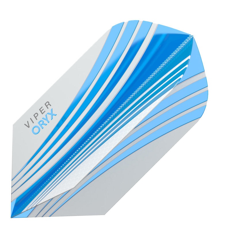 V-100 Flights Oryx Slim Blue/White Dart Flights