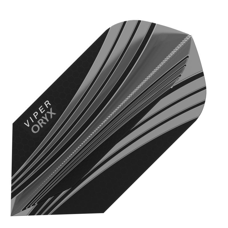 V-100 Flights Oryx Slim Gray/Black Dart Flights