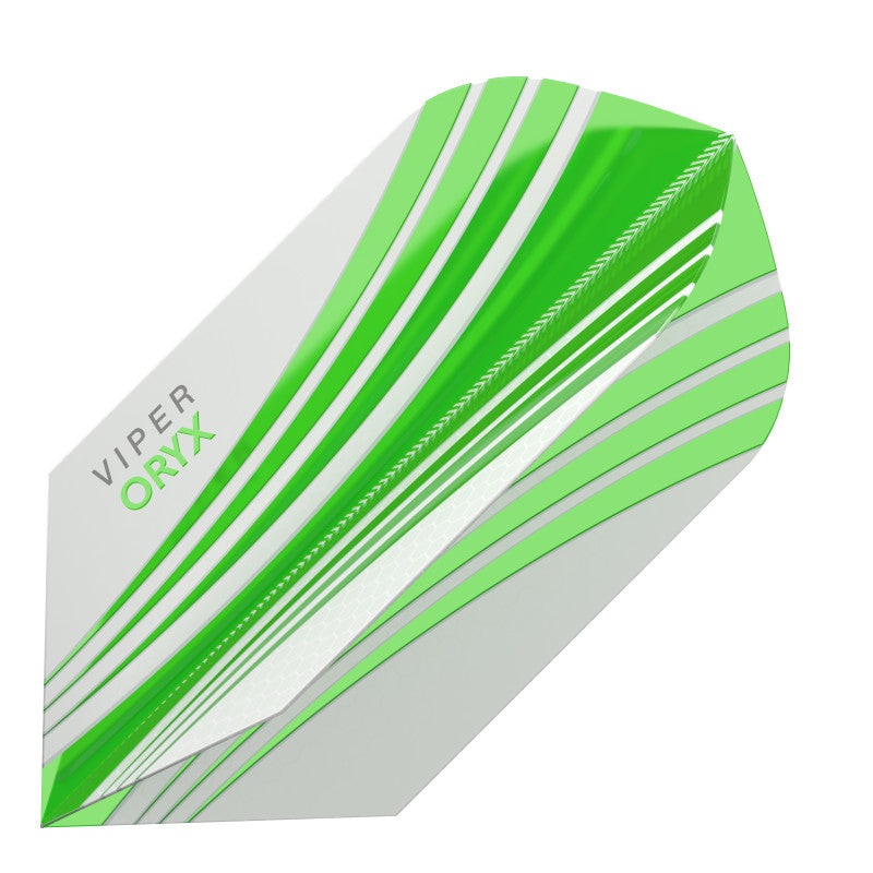V-100 Flights Oryx Slim Green/White Dart Flights