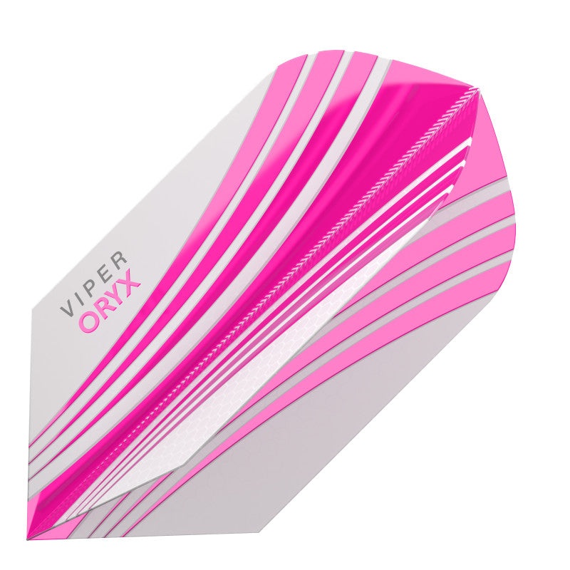 V-100 Flights Oryx Slim Pink/White Dart Flights