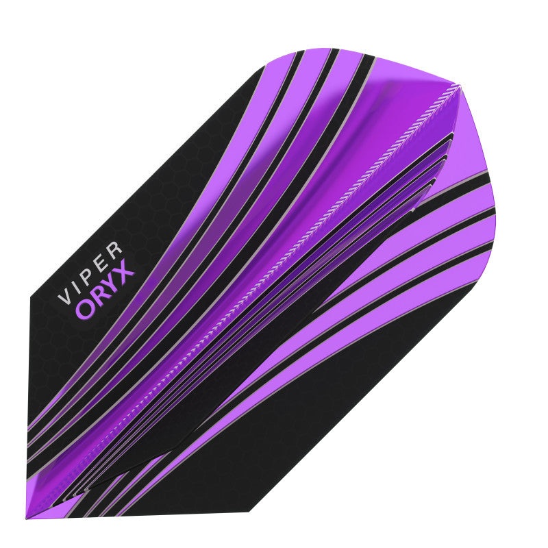 V-100 Flights Oryx Slim Purple/Black Dart Flights