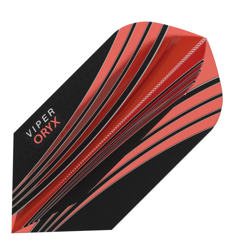 V-100 Flights Oryx Slim Red/Black Dart Flights