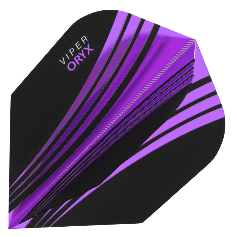 V-100 Flights Oryx Standard Purple/Black Dart Flights