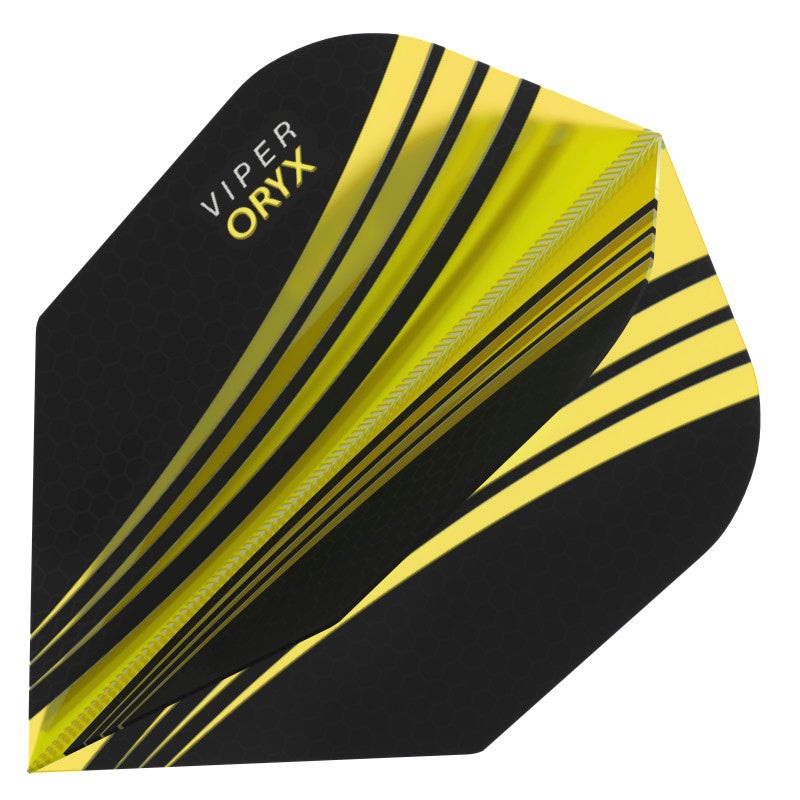 V-100 Flights Oryx Standard Yellow/Black Dart Flights